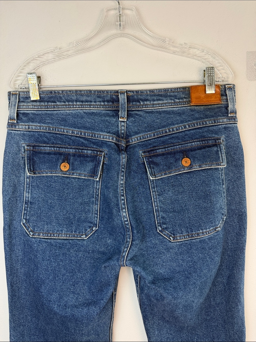 Citizen of Humanity Maisie Ultra High Rise Patch Pocket Flare Jeans Size 27 USA - Picture 10 of 16